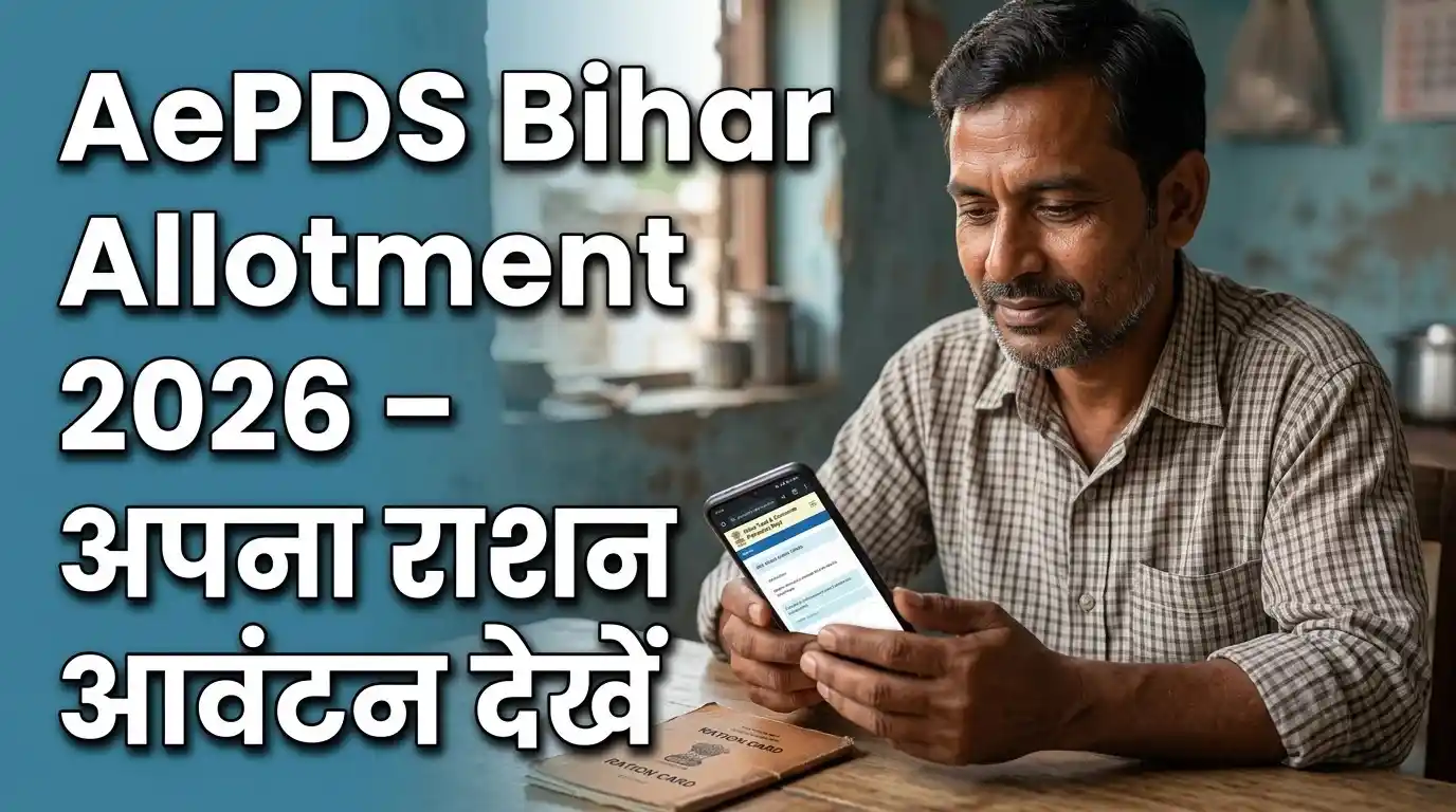 AePDS Bihar Allotment 2026 – अपना राशन आवंटन देखें
